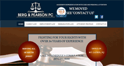 Desktop Screenshot of bergpearson.com